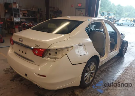 2017 Infiniti Q50 2.0T Premium z USA, uszkodzony, nr VIN JN1CV7AR8HM680418